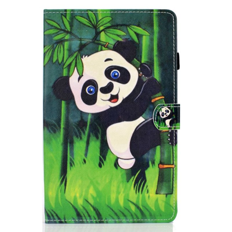 Leren Hoesje Samsung Galaxy Tab A 10.1 (2019) Telefoonhoesje Panda