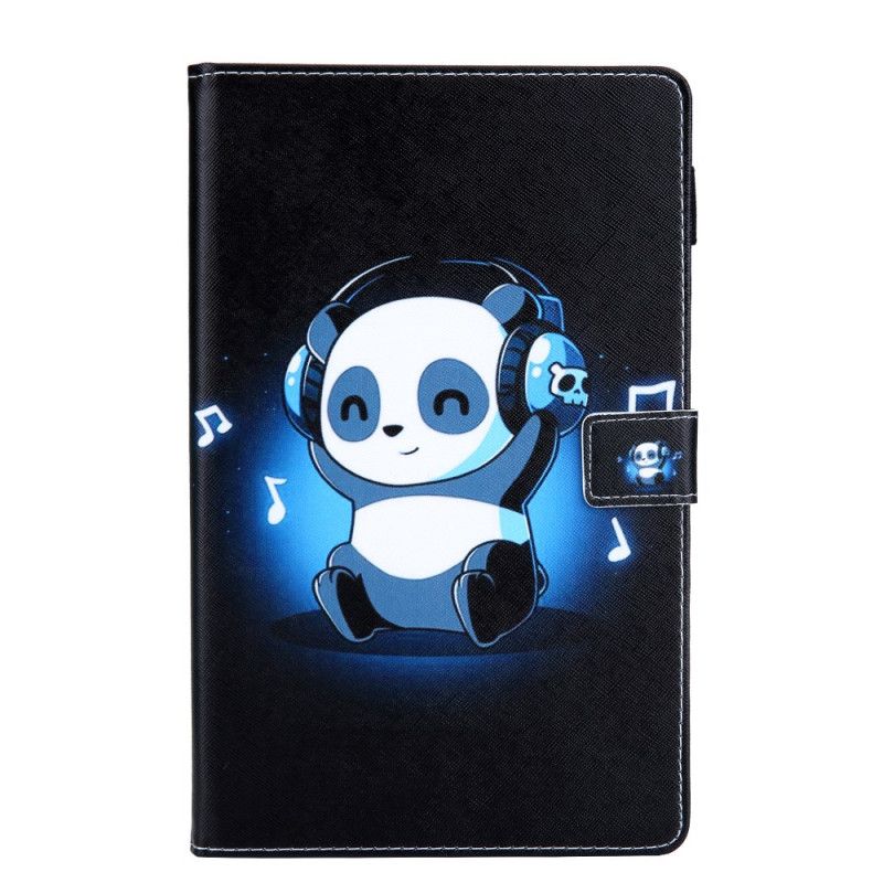 Leren Hoesje voor Samsung Galaxy Tab A 10.1 (2019) Funky Panda