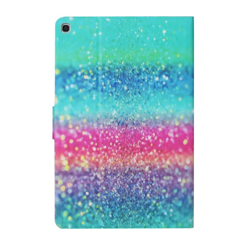 Leren Hoesje voor Samsung Galaxy Tab A 10.1 (2019) Glitterelement