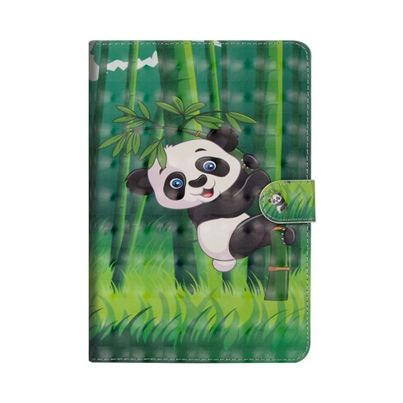 Leren Hoesje voor Samsung Galaxy Tab A 10.1 (2019) Panda