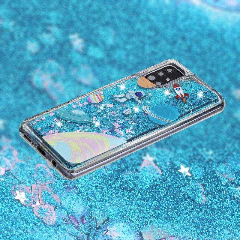 Hoesje Samsung Galaxy A52 4G / A52 5G Glitterruimte