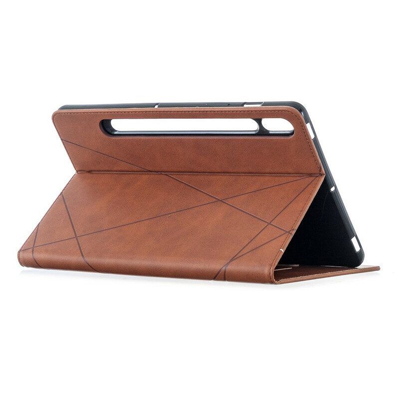 Cover voor Samsung Galaxy Tab S8 / Tab S7 Geometrie