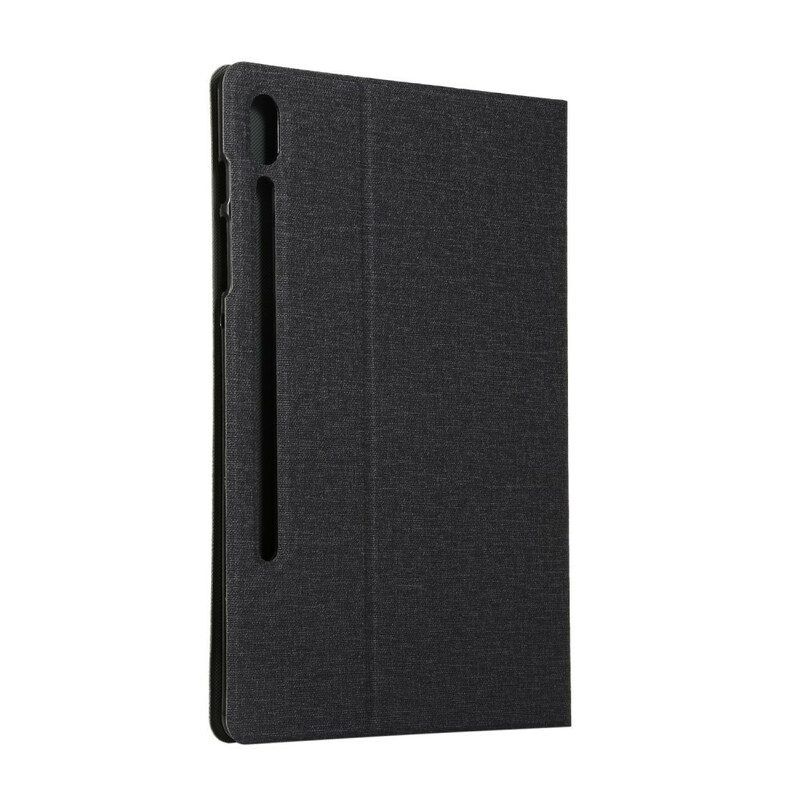 Cover voor Samsung Galaxy Tab S8 / Tab S7 Stof