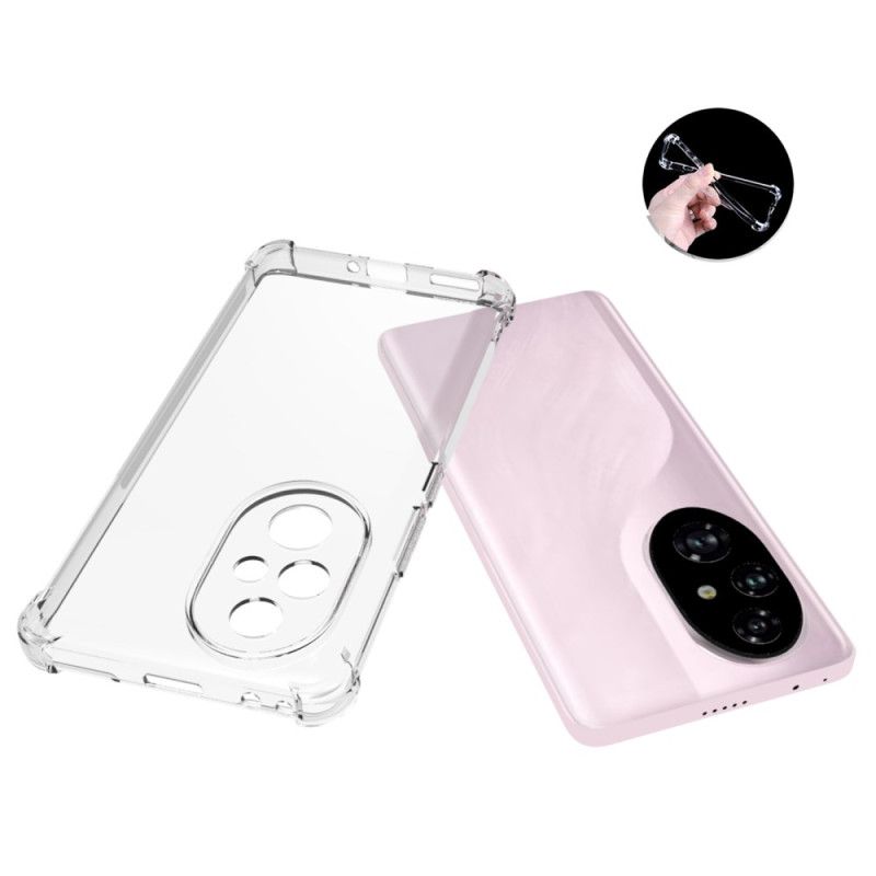 Case Hoesje Honor 200 Pro Telefoonhoesje Transparant Antislip