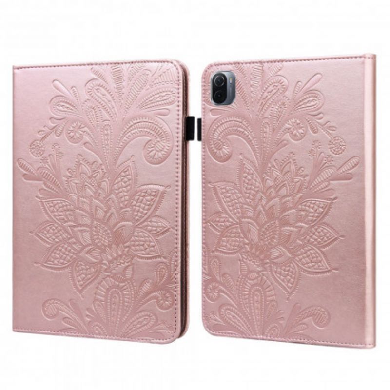 Hoesje Case Xiaomi Pad 5 Telefoonhoesje Bloem Ontwerp