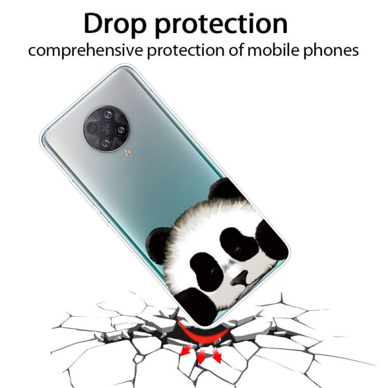 Case Hoesje Xiaomi Poco F2 Pro Telefoonhoesje Transparante Panda