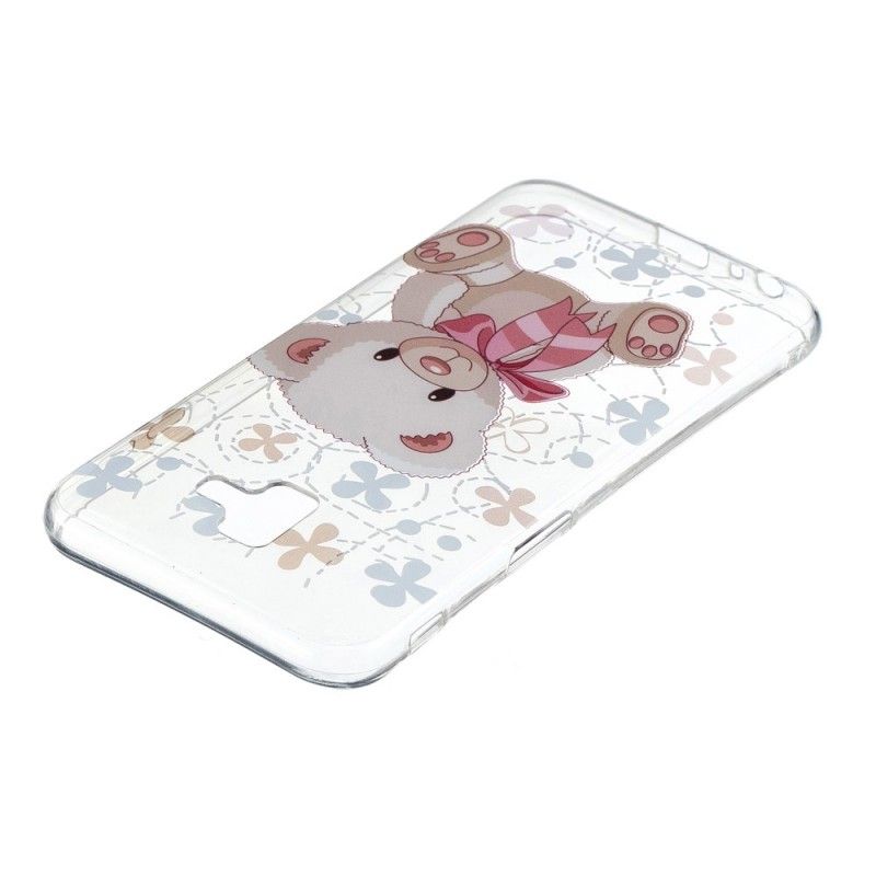 Hoesje voor Samsung Galaxy J6 Plus Schattige Teddybeer