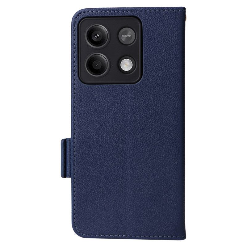 Bescherming Hoesje Xiaomi Redmi Note 13 5g Met Portemonnee Met Riempje