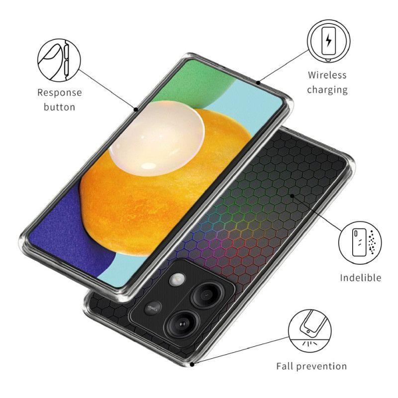 Cover Hoesje Xiaomi Redmi Note 13 5g Telefoonhoesje Gekleurde Longblaasjes