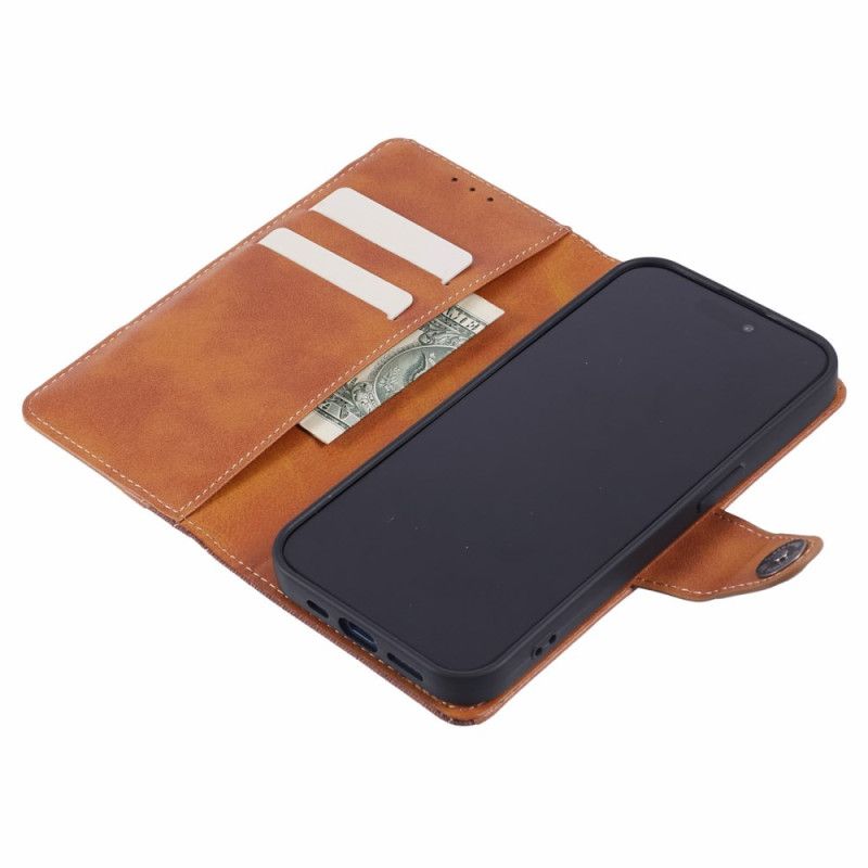 Flip Case Leren Xiaomi Redmi Note 13 5g Bi-textuur