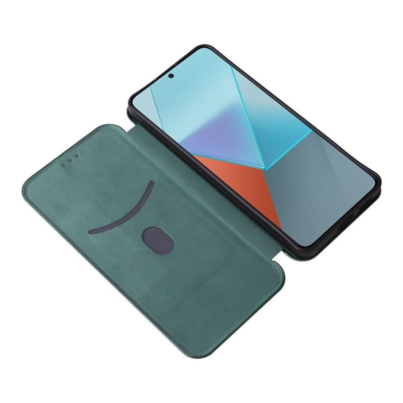 Folio-hoesje Voor Xiaomi Redmi Note 13 5g Koolstofvezel