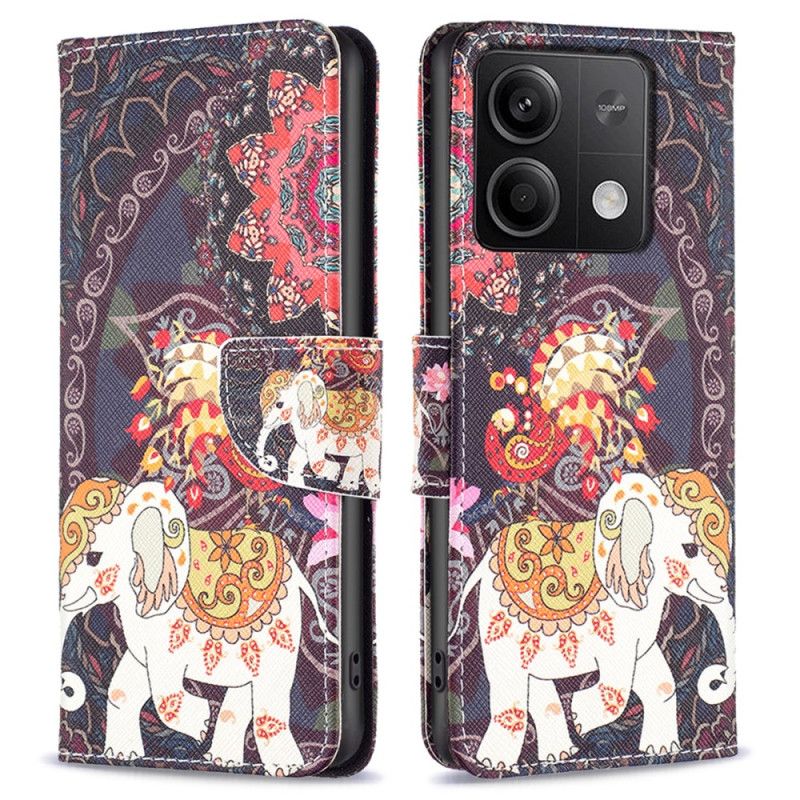 Folio-hoesje Xiaomi Redmi Note 13 5g Indische Olifant