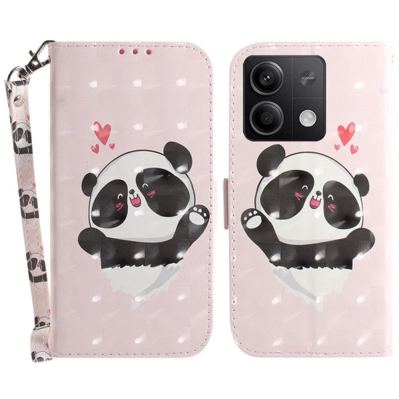 Folio-hoesje Xiaomi Redmi Note 13 5g Telefoonhoesje Pandaliefde