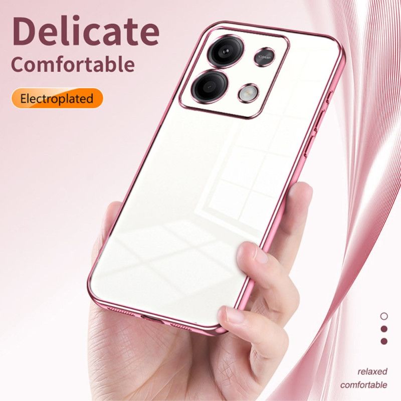 Hoesje Xiaomi Redmi Note 13 5g Metalen Stijlranden