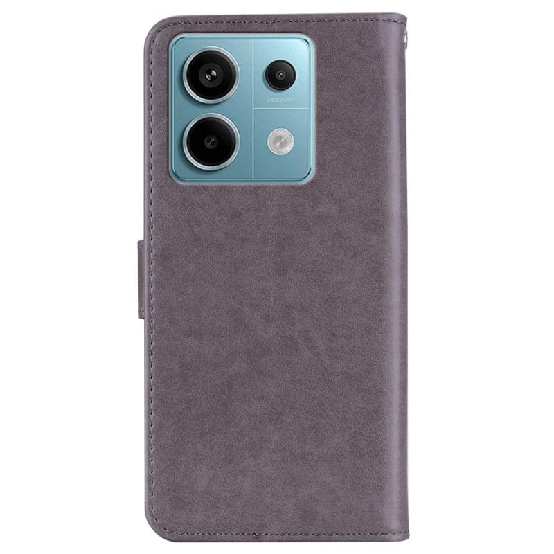 Leren Hoesje Voor Xiaomi Redmi Note 13 5g Uil-kostuumsieraden