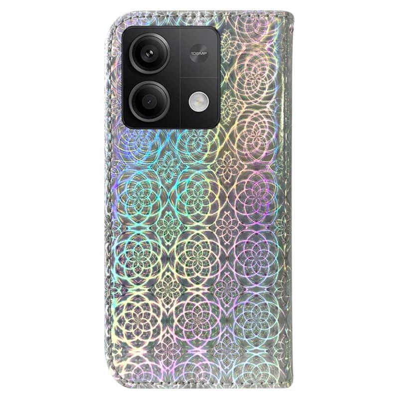 Leren Hoesje Xiaomi Redmi Note 13 5g Disco Met Bandjes Bescherming Hoesje