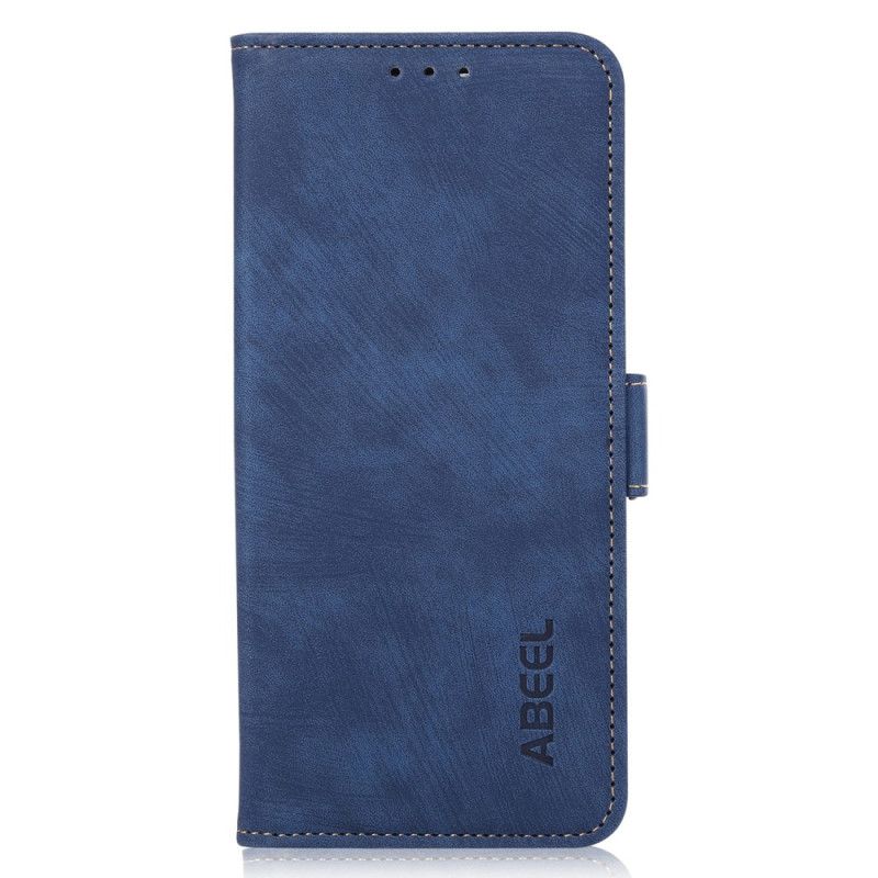 Leren Hoesje Xiaomi Redmi Note 13 5g Retro Abeel Bescherming Hoesje