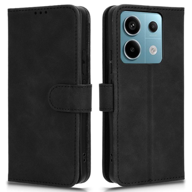 Leren Hoesje Xiaomi Redmi Note 13 5g Suède-effect