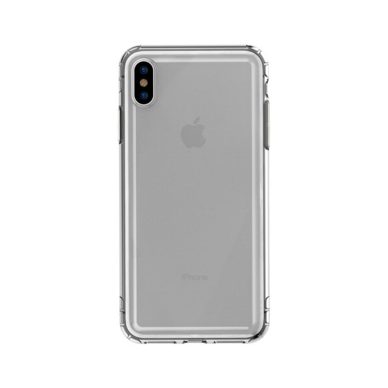 Case Hoesje iPhone XS Max Goud Telefoonhoesje Basisairbags