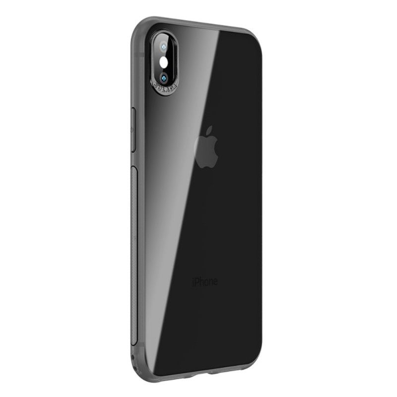 Hoesje iPhone XS Max Groen Zwart Shield-Serie Sulada Lensbescherming