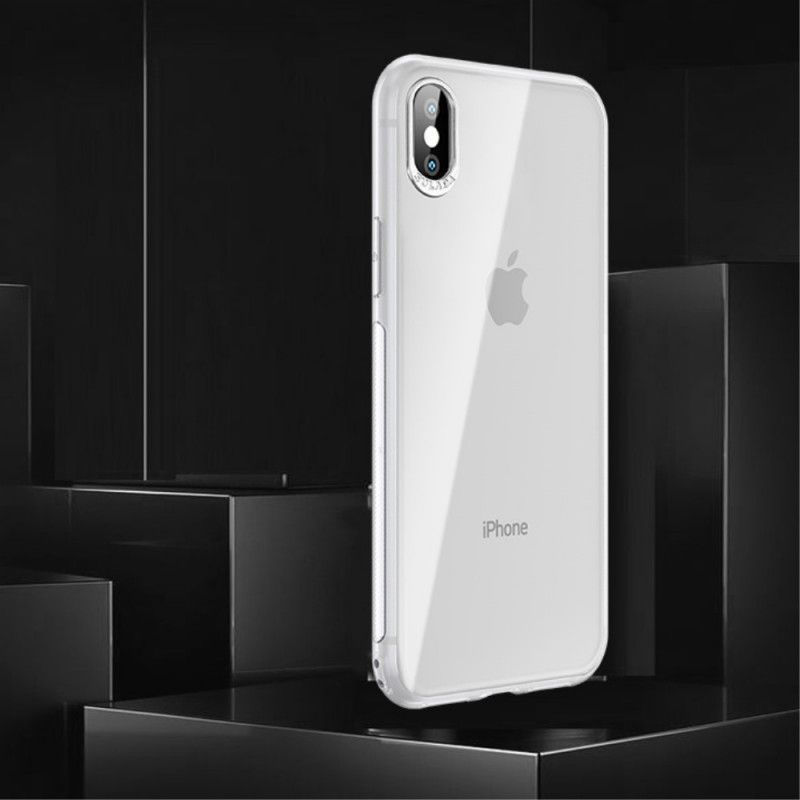 Hoesje iPhone XS Max Groen Zwart Shield-Serie Sulada Lensbescherming