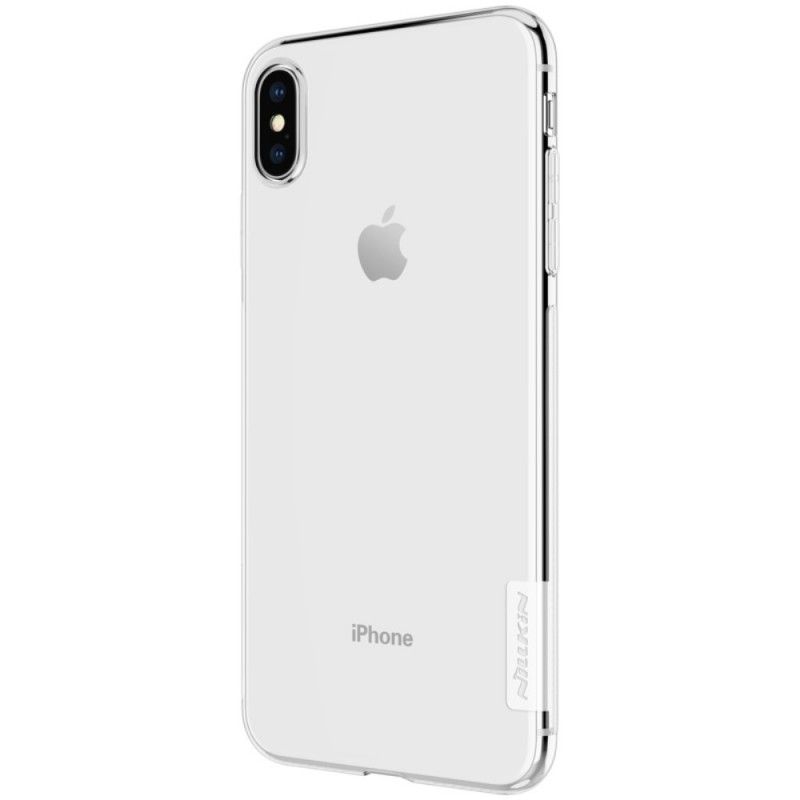 Hoesje iPhone XS Max Transparant Transparant Nillkin