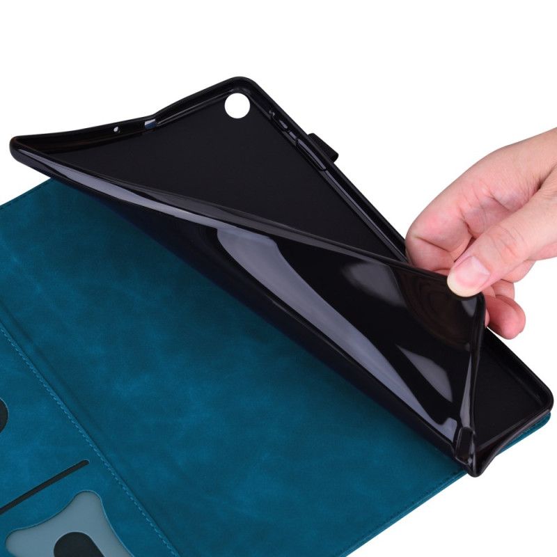 Cover Samsung Galaxy Tab S9 Plus Met Buitenvak En Pennenhouder