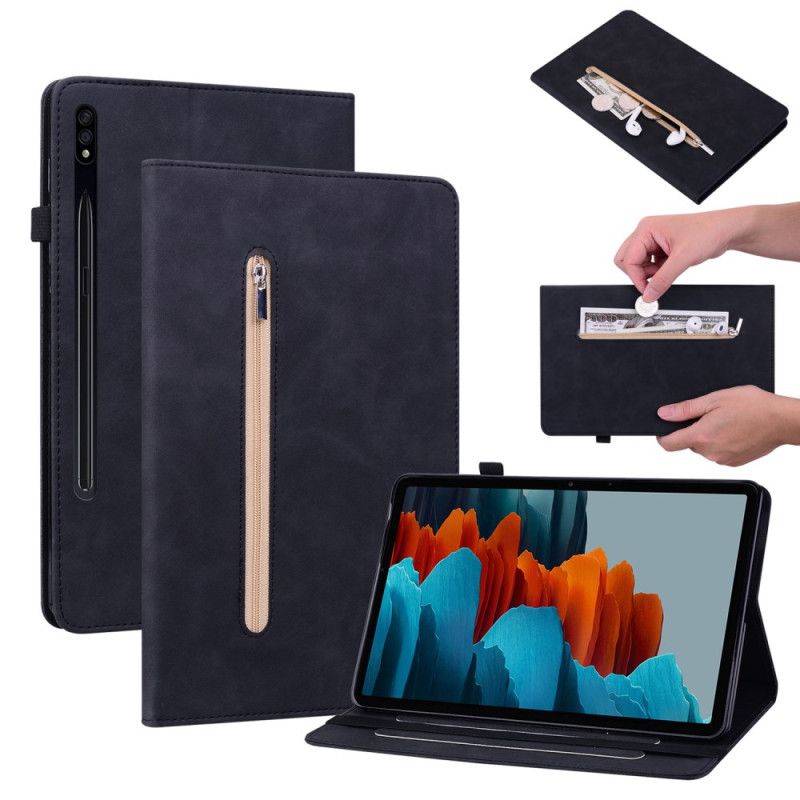 Cover Voor Samsung Galaxy Tab S9 Plus Zakje Met Ritssluiting