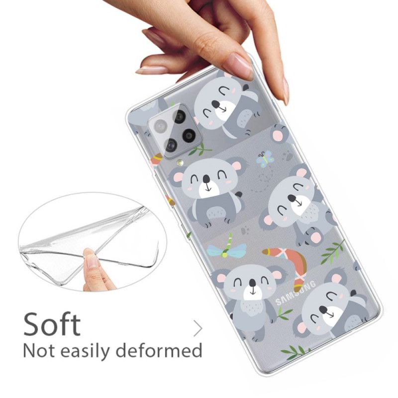 Case Hoesje Samsung Galaxy A42 5G Telefoonhoesje Schattige Koala'S