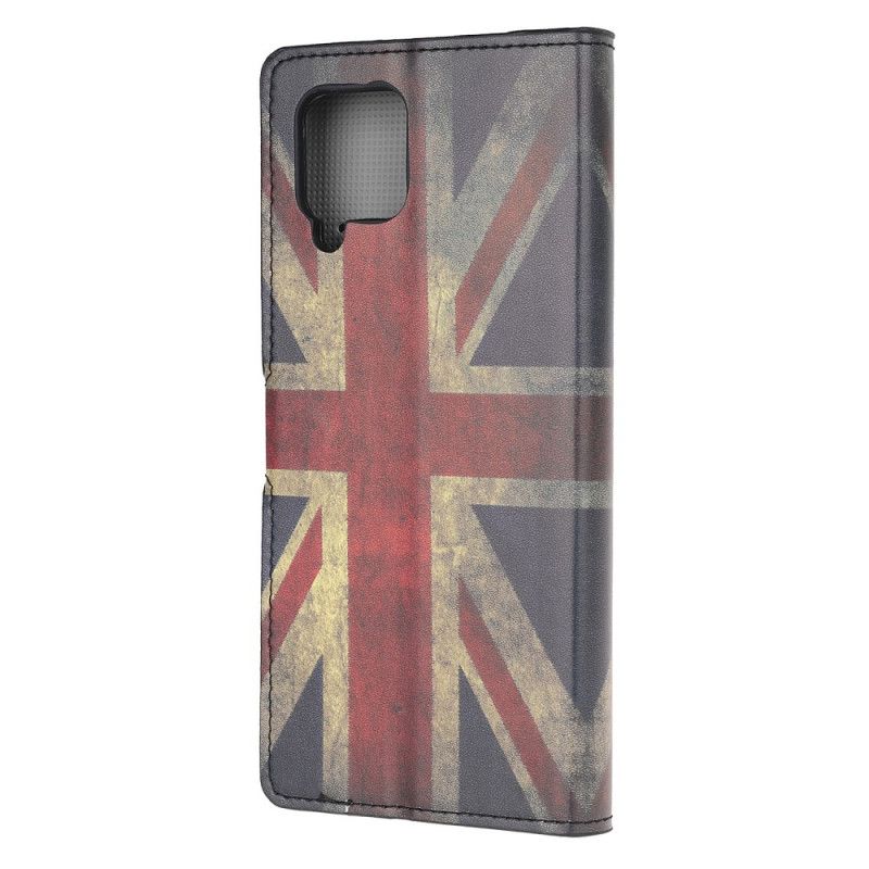 Cover Folio-hoesje Samsung Galaxy A42 5G Telefoonhoesje Engelse Vlag