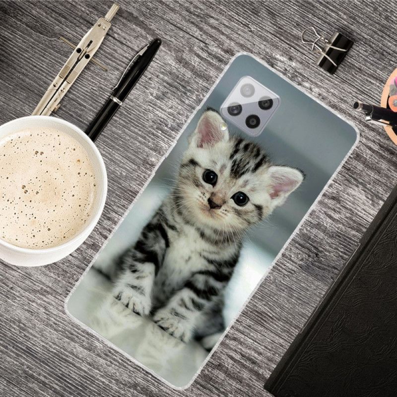 Hoesje Samsung Galaxy A42 5G Kitten Kitten