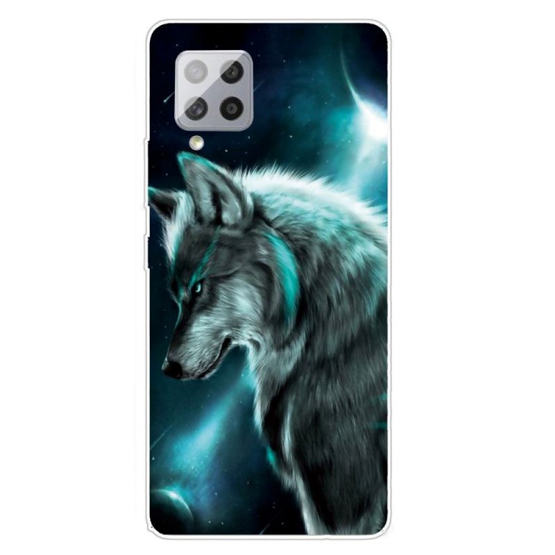 Hoesje Samsung Galaxy A42 5G Koninklijke Wolf