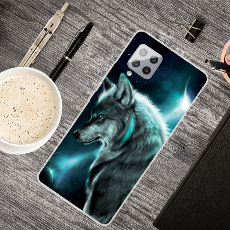 Hoesje Samsung Galaxy A42 5G Koninklijke Wolf