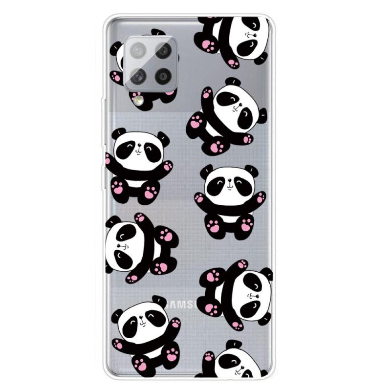 Hoesje Samsung Galaxy A42 5G Leuke Panda'S