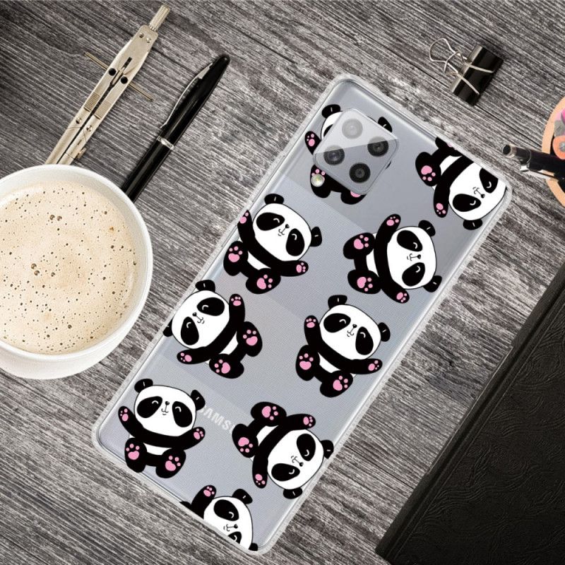 Hoesje Samsung Galaxy A42 5G Leuke Panda'S