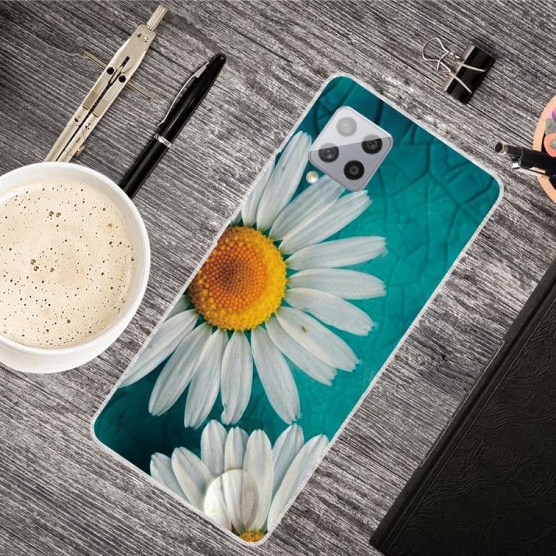 Hoesje Samsung Galaxy A42 5G Madeliefje