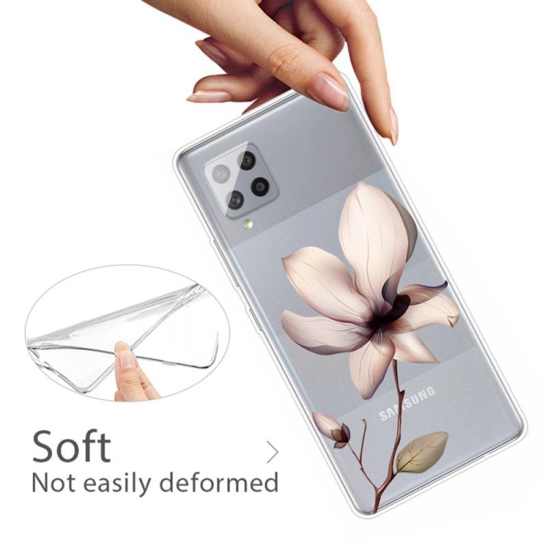 Hoesje Samsung Galaxy A42 5G Premium Bloemen