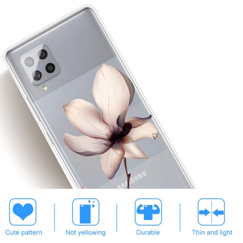 Hoesje Samsung Galaxy A42 5G Premium Bloemen