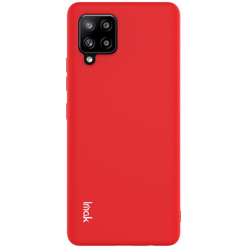 Hoesje Samsung Galaxy A42 5G Rood Zwart Imak Uc-2 Reeks