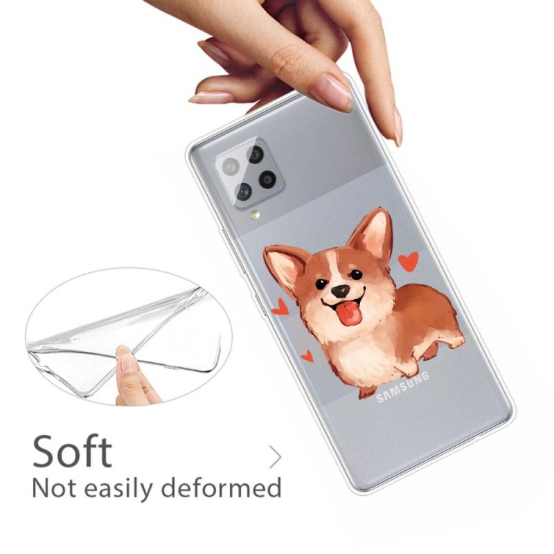 Hoesje Samsung Galaxy A42 5G Telefoonhoesje Mijn Kleine Hond