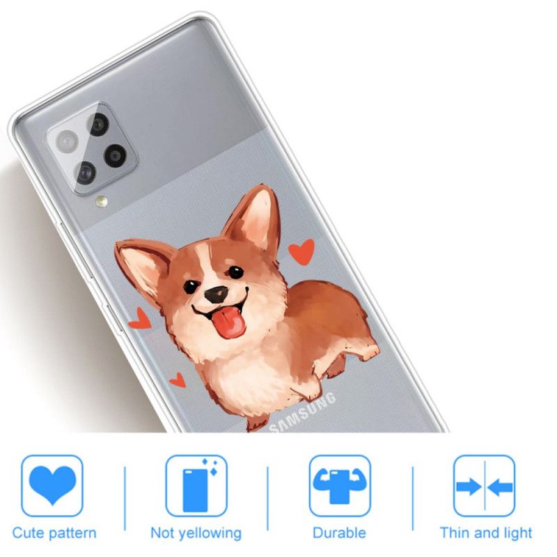 Hoesje Samsung Galaxy A42 5G Telefoonhoesje Mijn Kleine Hond