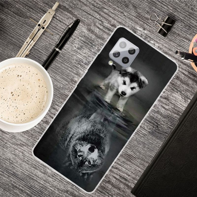 Hoesje Samsung Galaxy A42 5G Telefoonhoesje Puppydroom