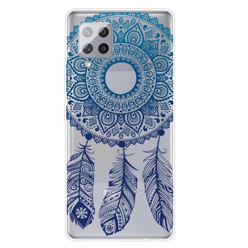 Hoesje Samsung Galaxy A42 5G Unieke Bloemenmandala