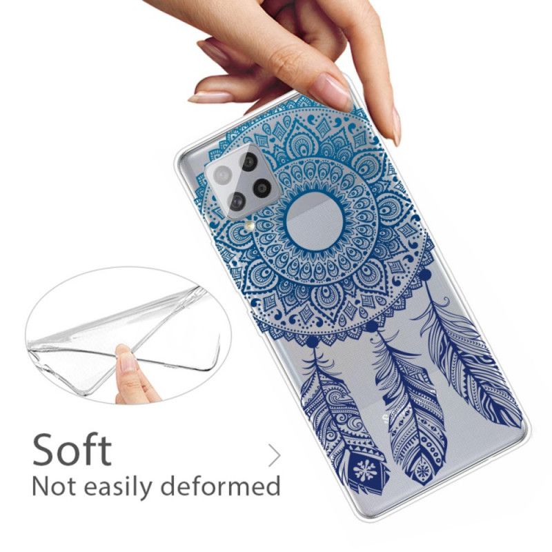 Hoesje Samsung Galaxy A42 5G Unieke Bloemenmandala