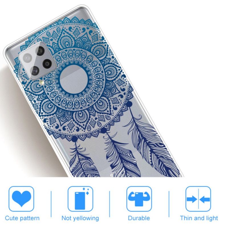 Hoesje Samsung Galaxy A42 5G Unieke Bloemenmandala