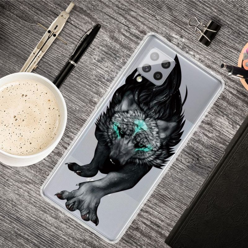 Hoesje voor Samsung Galaxy A42 5G Grafische Wolf