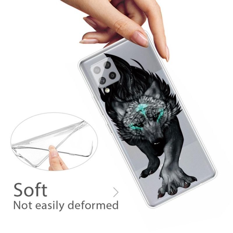 Hoesje voor Samsung Galaxy A42 5G Grafische Wolf