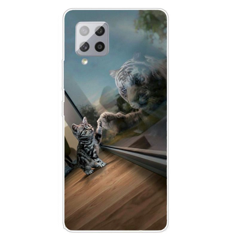 Hoesje voor Samsung Galaxy A42 5G Kittendroom