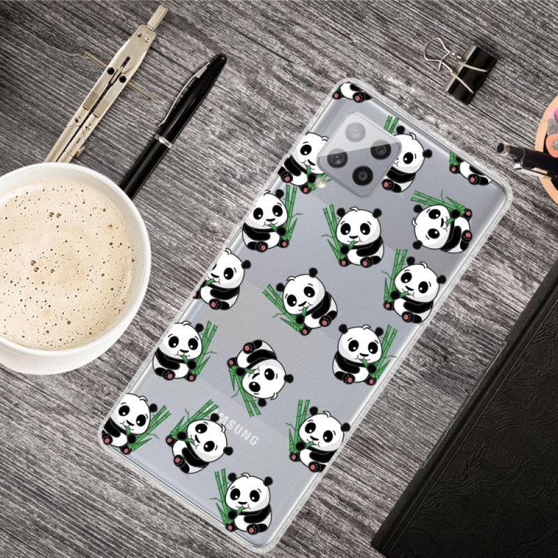 Hoesje voor Samsung Galaxy A42 5G Kleine Panda'S