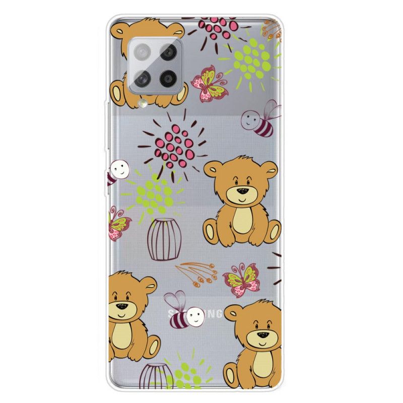 Hoesje voor Samsung Galaxy A42 5G Top Teddyberen